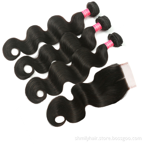 Factory Wholesale Cheap Price 12 14 16 Inch Brazilian Body Wave Virgin Hair And Silk Base Lace Closure For Sale